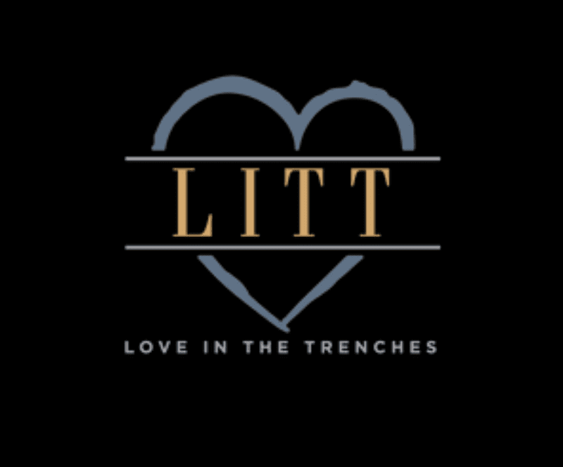 the logo for litt love in the trenchs